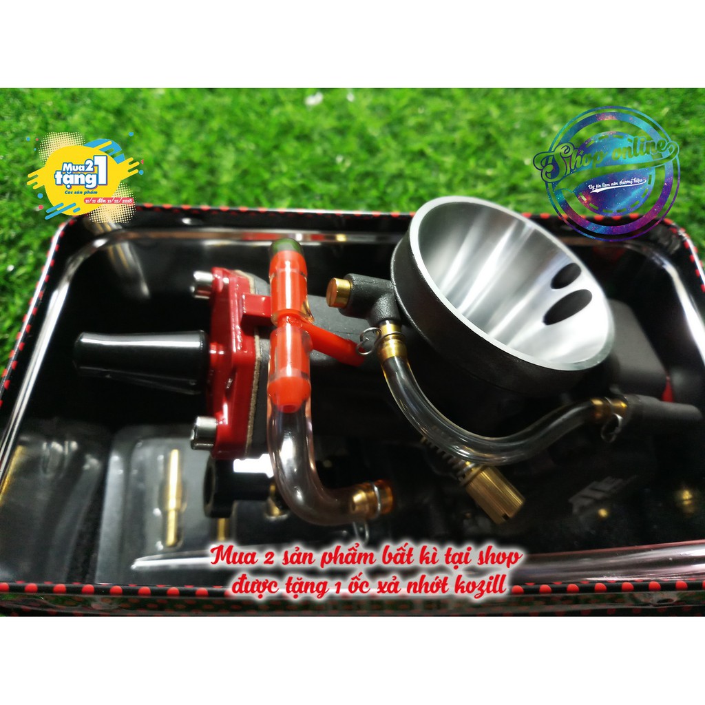 Bình Xăng Con Mikuni Ga Dẹp Họng 28