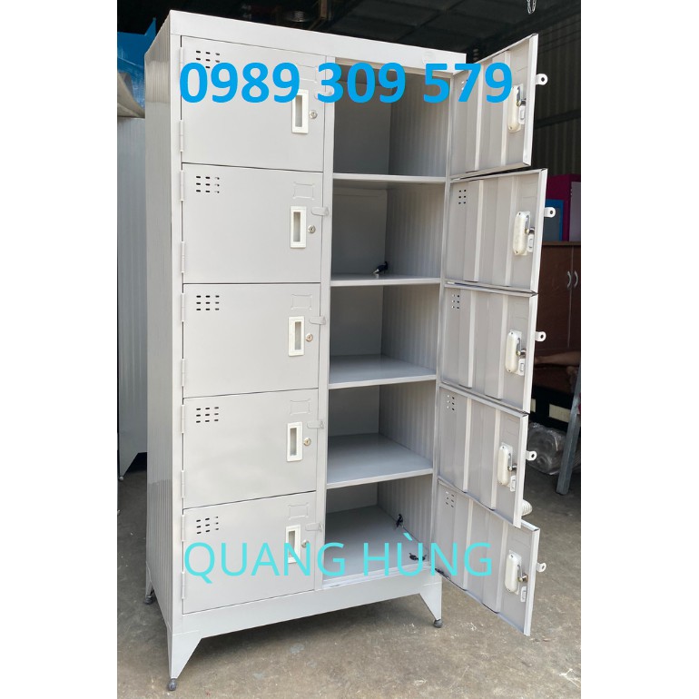 TỦ HỒ SƠ LOCKER 10 CỬA TĨNH ĐIỆN CAO CẤP HCM
