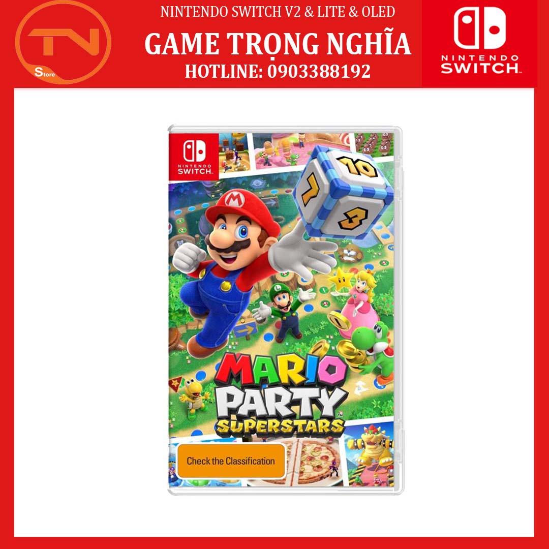 Thẻ Game Nintendo Switch - Mario Party SuperStars