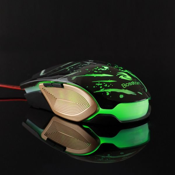 [HCM]Chuột Gaming LED RGB Bosston GM100