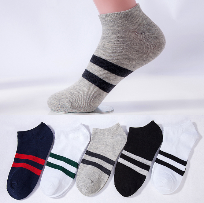 Set 10 đôi Tất, Vớ kẻ nam Hàn Quốc