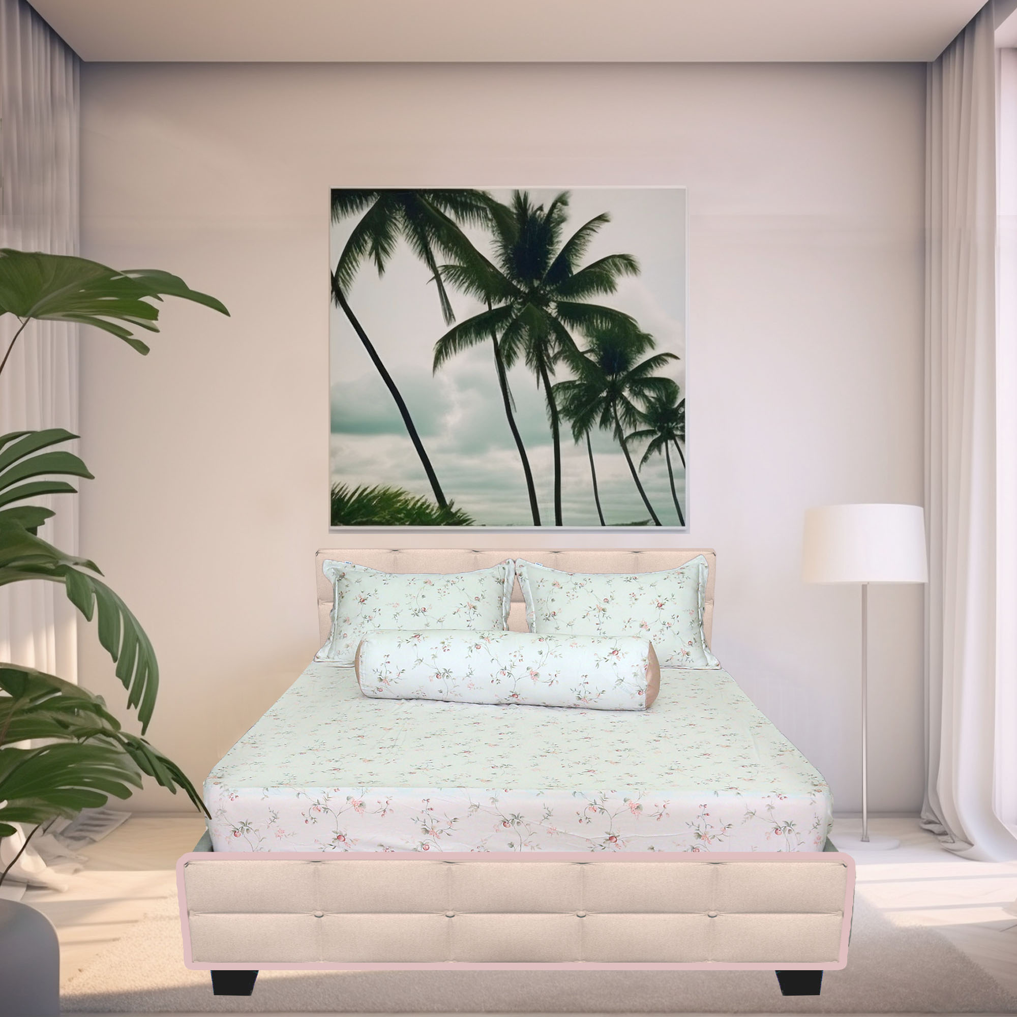Bộ Drap gối bọc Tencel 160x200cm Thắng Lợi - Chính hãng