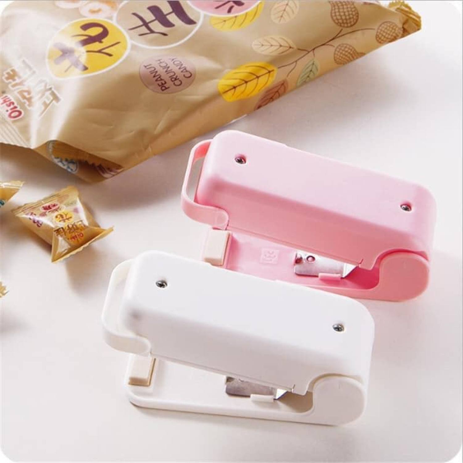 Máy hàn miệng túi mini cầm tay sử dụng pin-CA666