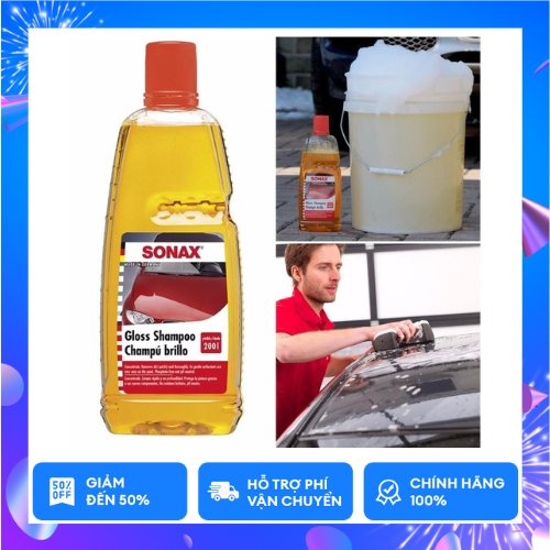 Nước Rửa Xe Sonax Gloss Shampoo 1000ml