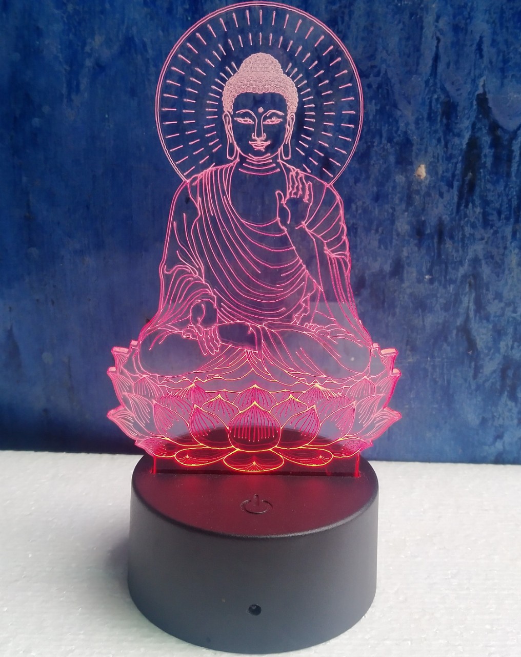 Đèn thờ phật, đèn thờ 3d hình Phật,