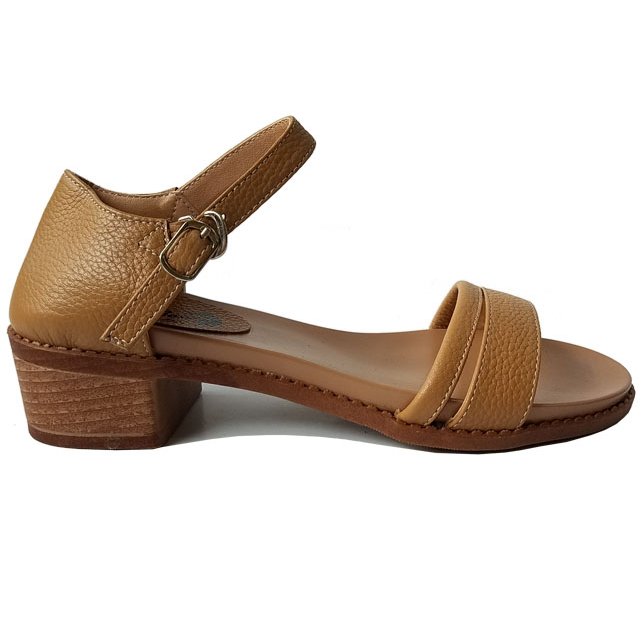 Giày Sandal Nữ Cao Gót Da Bò BIGBEN CG87