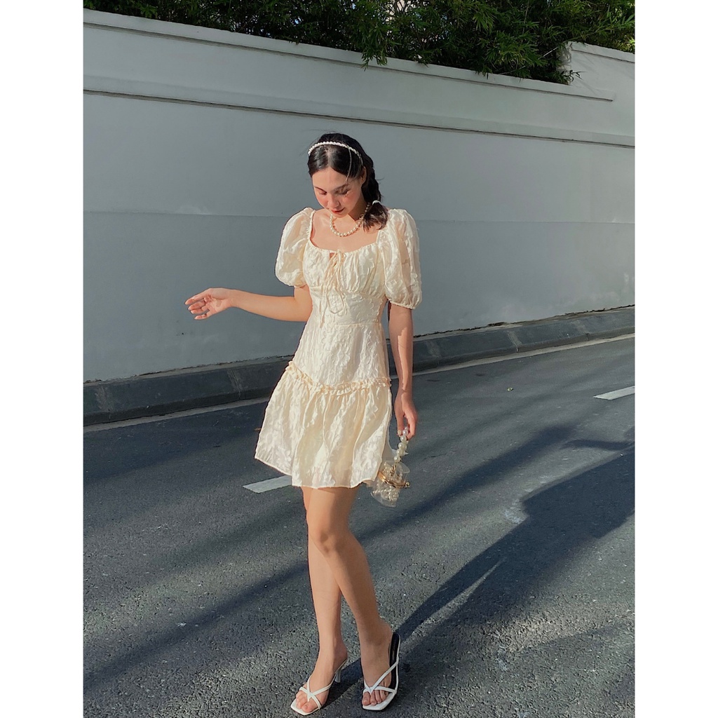 Váy tơ hoa Pandora dress