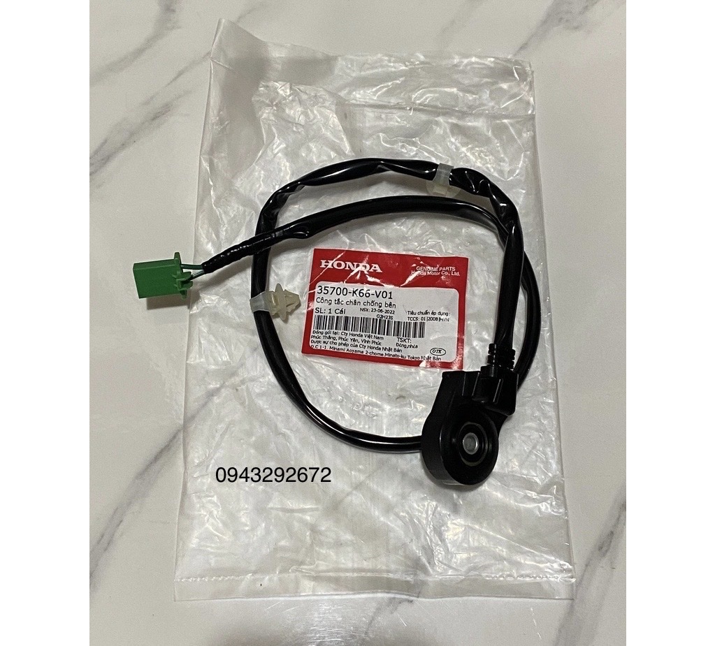 Công tắc chân chống nghiêng, đá chống tắt máy air blade 125 2016 > 2019 honda