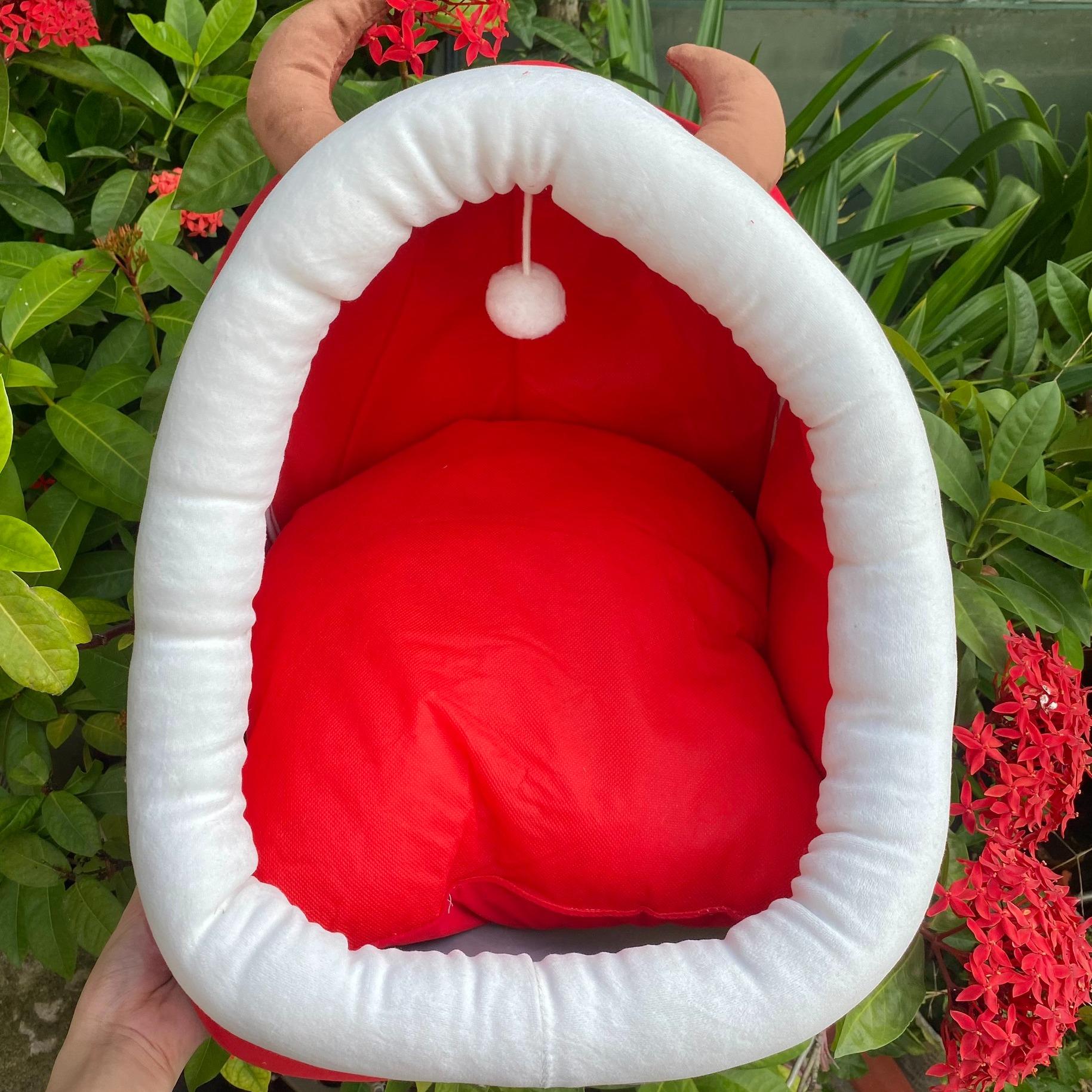 Nệm - Giường - Ổ nệm mèo Giường chó Siêu Cute