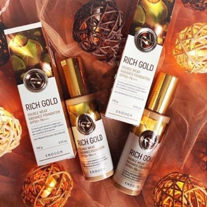 Kem Nền Collagen Enough SPF50+ PA +++ 100g (vàng/ tím)