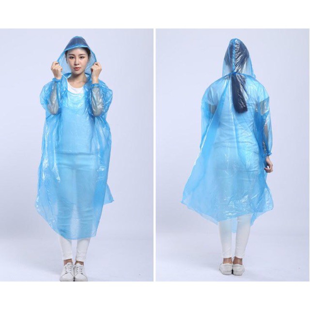 Combo 10 Áo Mưa Tiện Lợi Dùng 1 Lần