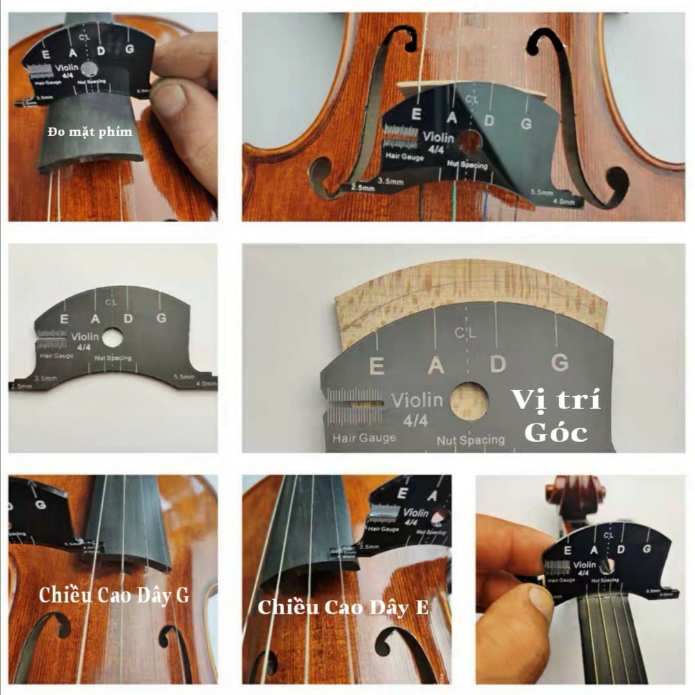 Thước mài ngựa đàn Violin 4/4