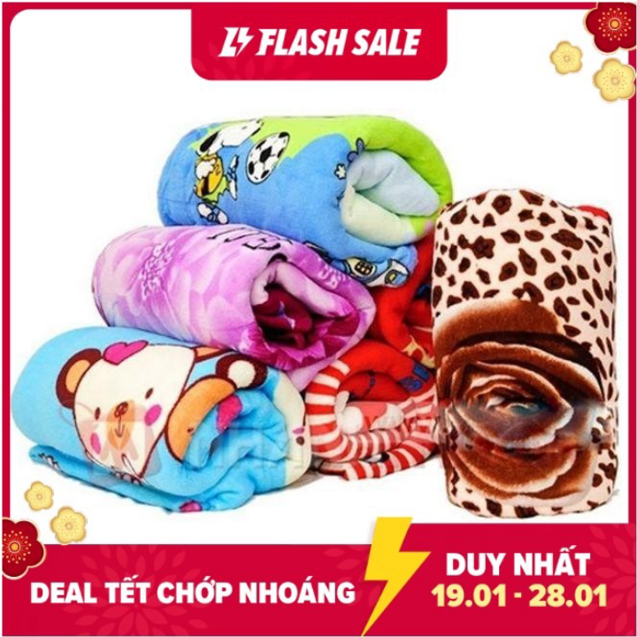 Mền tuyết cho bé 60cmx110cm mền nhẹ êm ái và rất mát mền giặc được, ko xù lông, không nhăn nheo, có rất nhiều hình dễ thương.