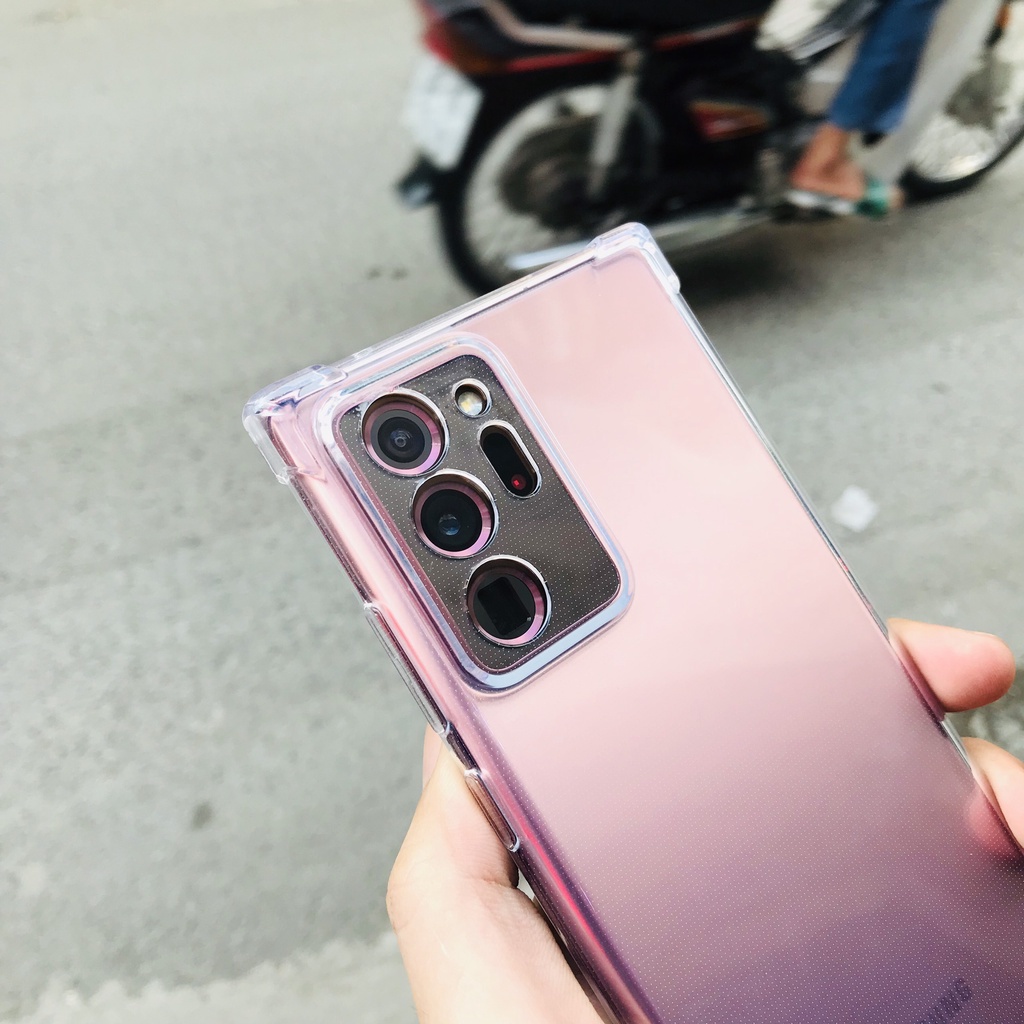 Ốp lưng dẻo trong suốt chống sốc cho SamSung Galaxy Note 20, Note 20 Ultra, Note 10, Note 10 Lite, Note 10 Plus chống va đập bảo vệ máy, siêu bền