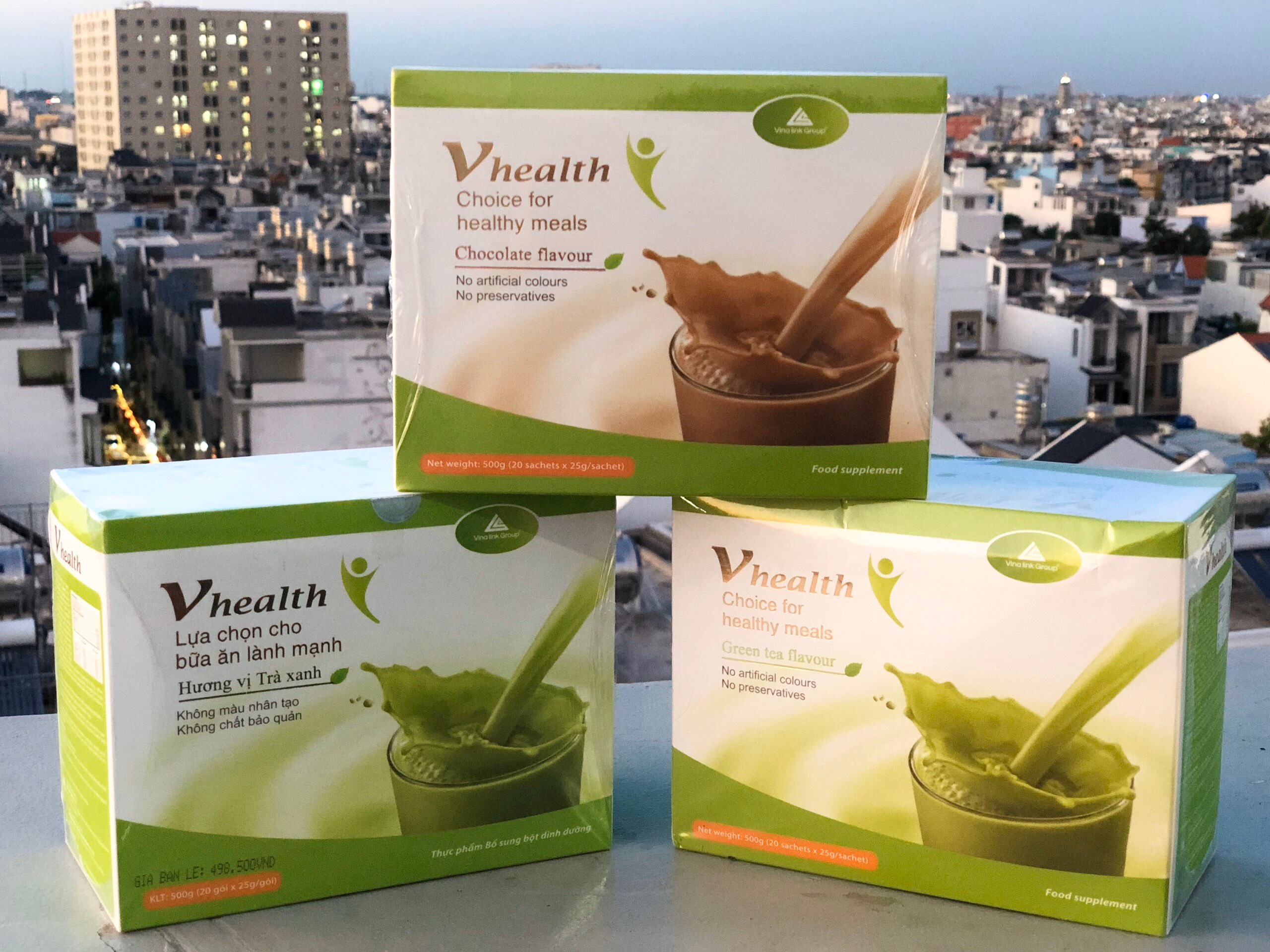 VHEALTH - Ngũ cốc dinh dưỡng ( socola )