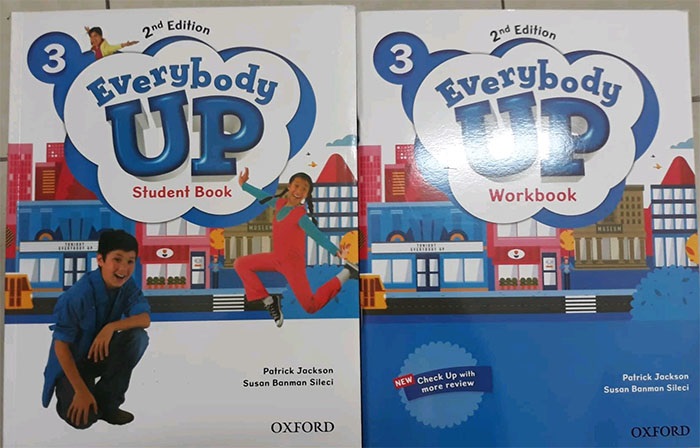 Bộ Everybody Up 3 2nd Edition (sách học + bài tập)