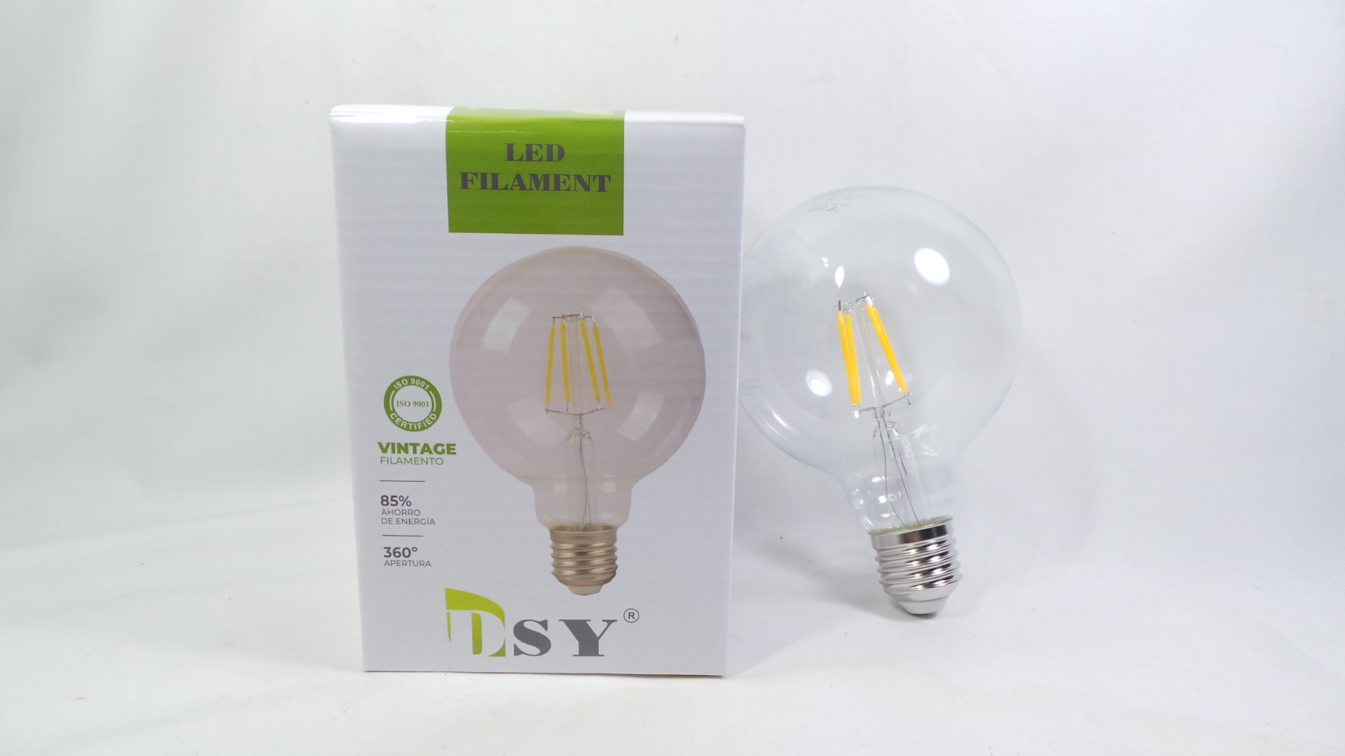 Bóng đèn led edison g95 ánh sáng vàng 2700k 4w e27