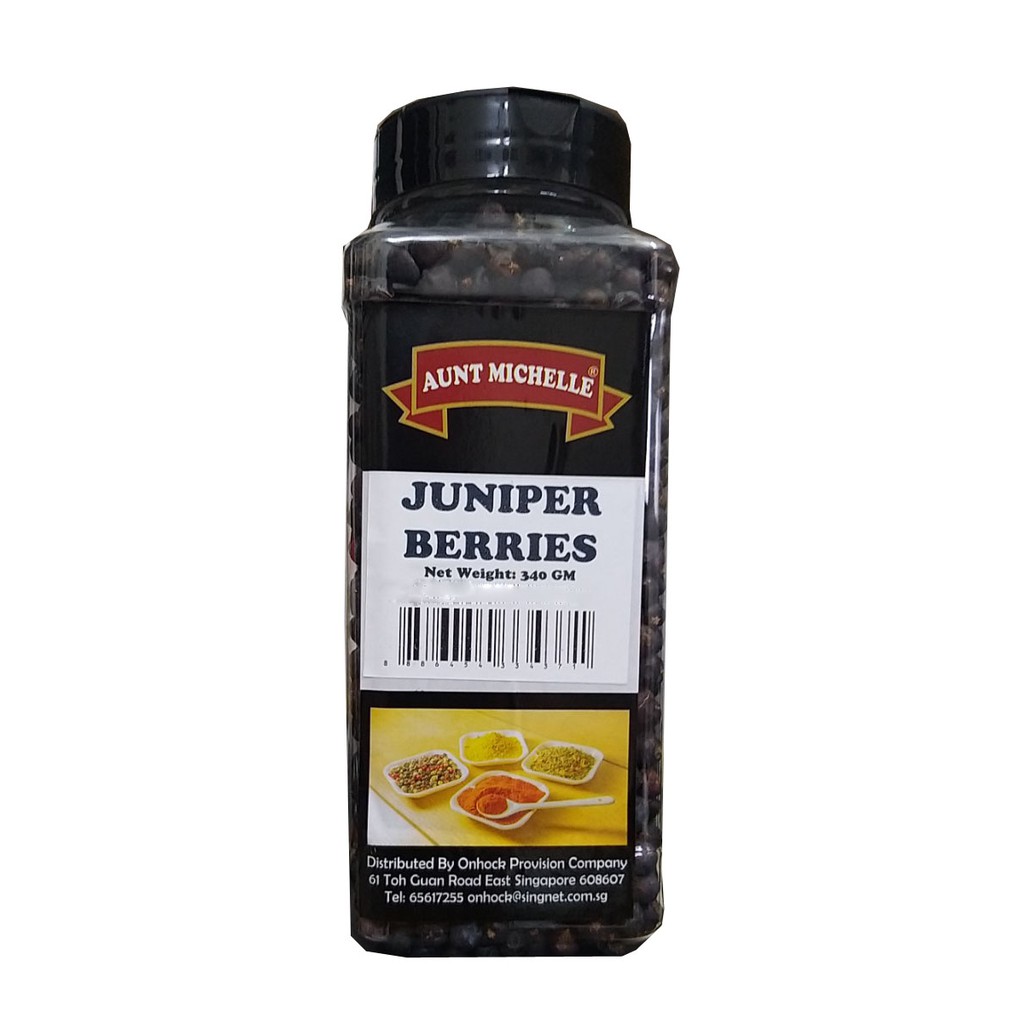 Quả đỗ tùng juniper berries aunt michelle 340gr / quả bách xù juniper berries 340gr - nk usa chính hãng