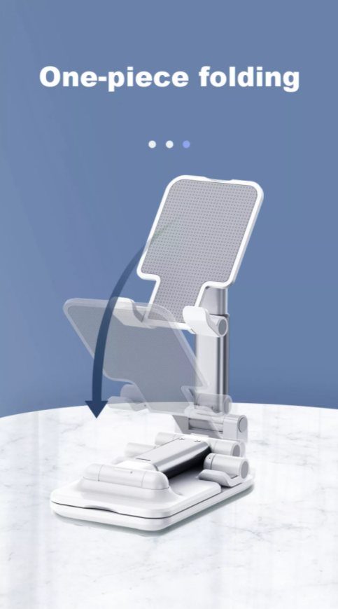 BASIKE Retractable Aluminum Alloy Desktop Holder Universal Table Cell Phone Stand Desktop Rack Multifunction Mobile Phone Holder Stand Support Ipad Pro 12 Inch Thick Stand Suitable for Samsung OPPO VIVO Huawei Color:Silver
