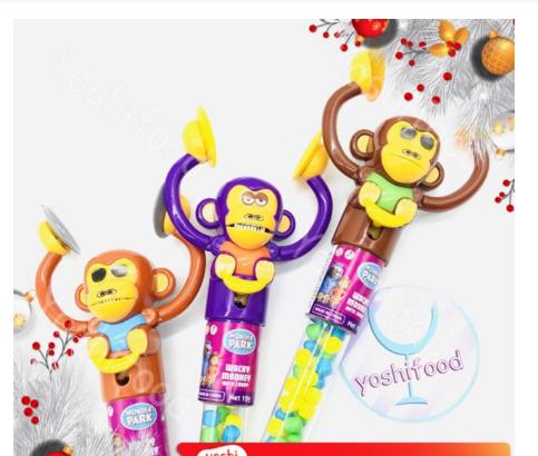 [Siêu Hot] KẸO KHỈ WACKY MONKEY 12GR Mỹ
