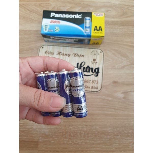 Pin 2A Panasonic R6UT / 4S Xanh