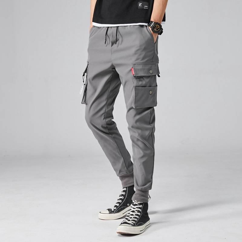Quần kaki jogger nam túi hộp phong cách thời trang - Quần Dài Nam Nữ CÓ túi To ống bó Chất vải kaki cotton co giãn cao cấp loại dày đẹp S0