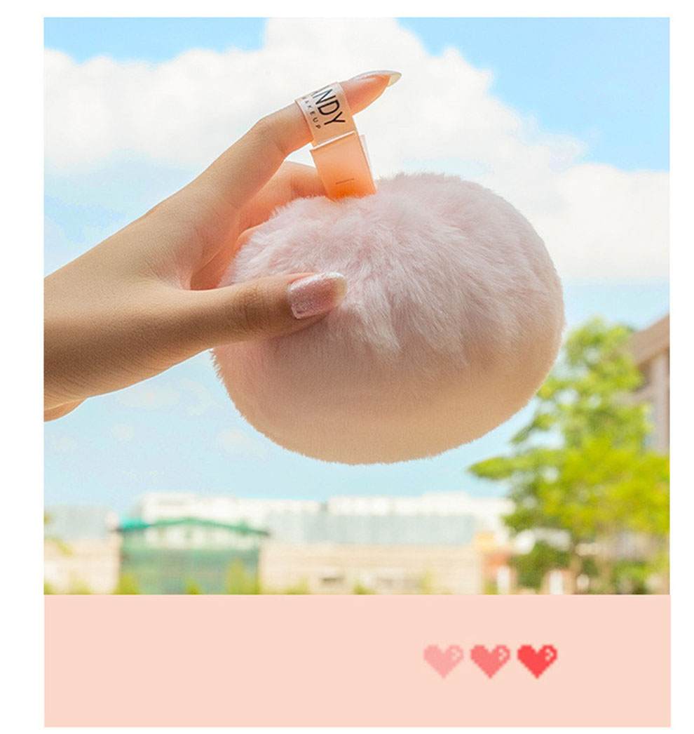 Bông phấn nhũ bắt sáng hạt siêu mịn, Make up ball MACK ANDY