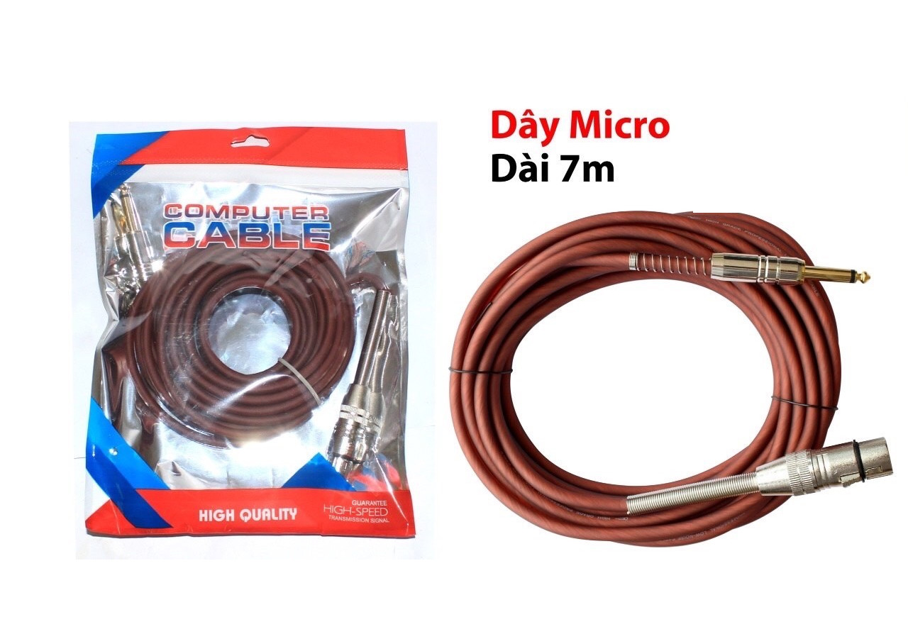 Dây micro dài 7m loại tốt cho micro có dây