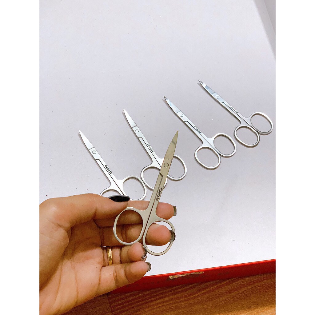 Kéo mini cắt mi, cắt móng đa dụng phụ kiện Nail móng