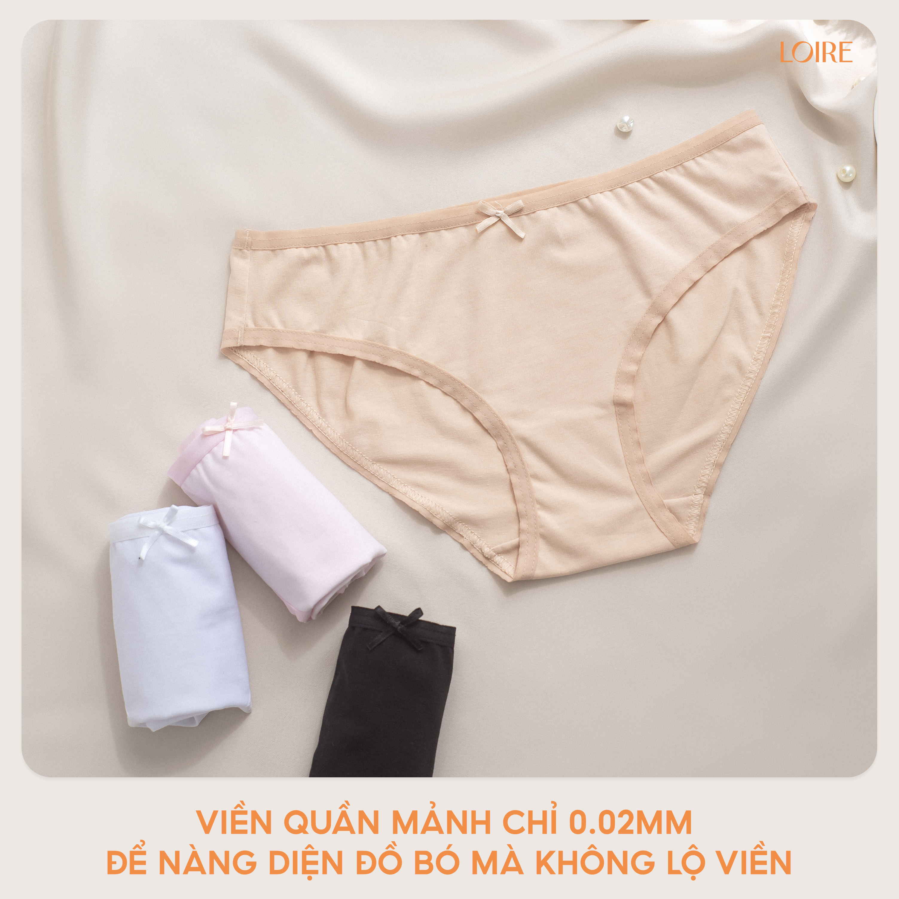 Quần Lót Cotton Cơ Bản Loirechic QLBK16