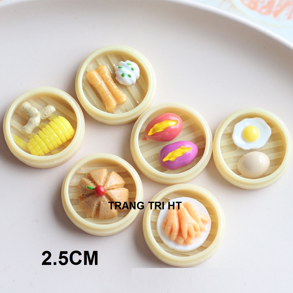 Mô hình xửng thức ăn hấp trang trí nhà búp bê [1 cái]