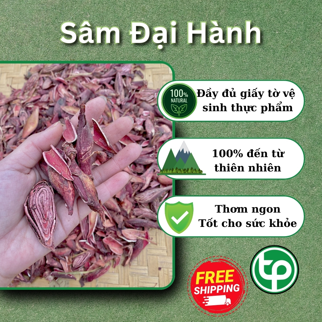 [New Arrivals] Dried Ginseng Root 500g - Tan Phat Herbal - Specialized in Making Tea and Brewing Drinking Water