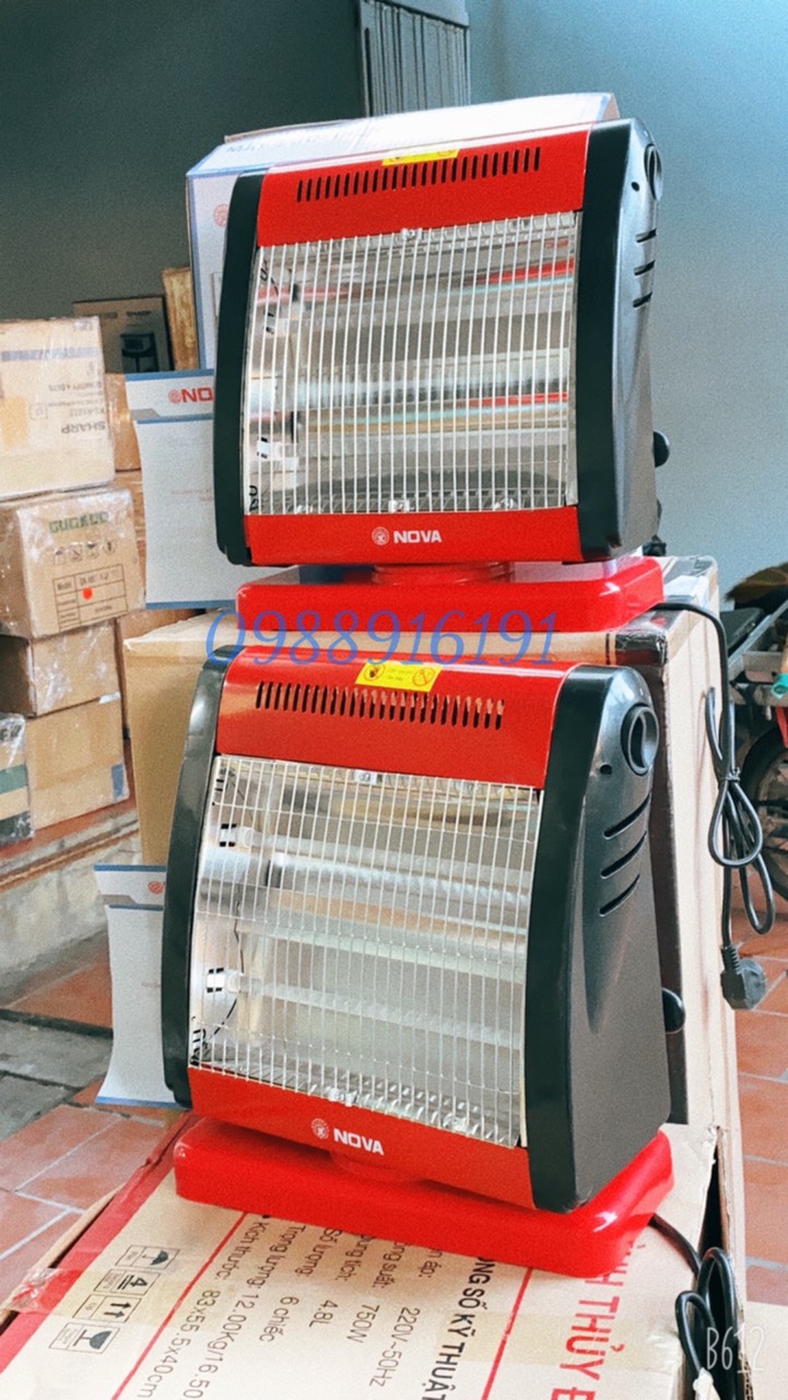 Quạt Sưởi Nova 2 bóng , 3 bóng