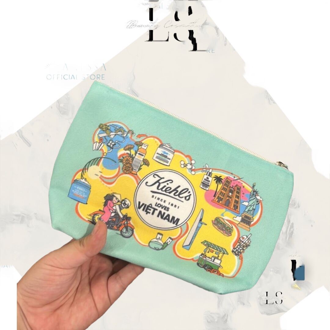[GIFT] Ví Gift Đựng Mỹ Phẩm Kiehl’s