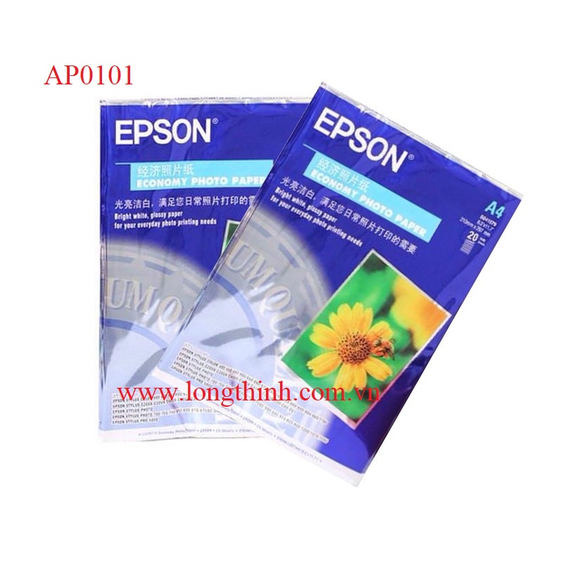 Giấy in ảnh epson a4 230gsm