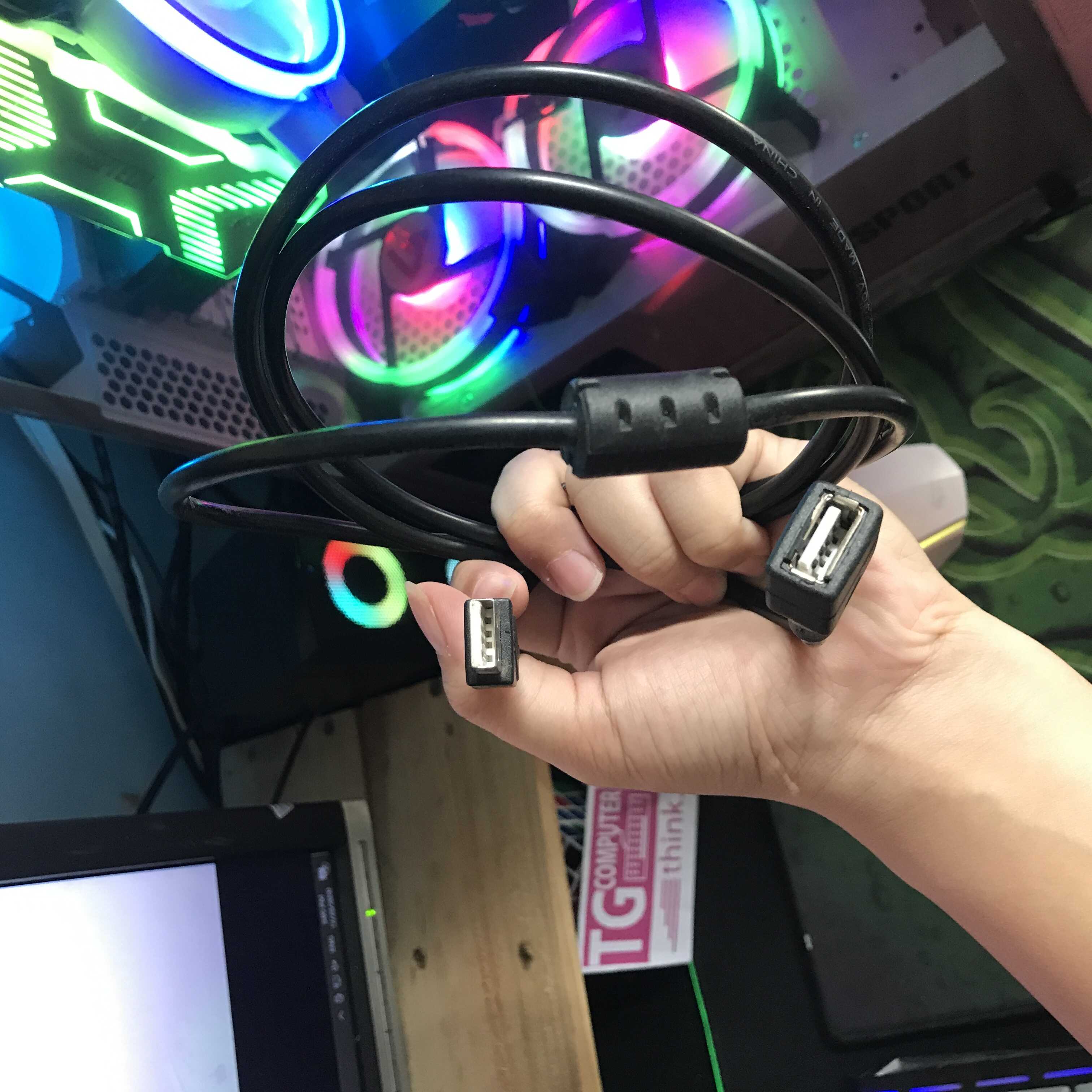Cable USB nối dài 5m /1.5m chống nhiễu TỐT
