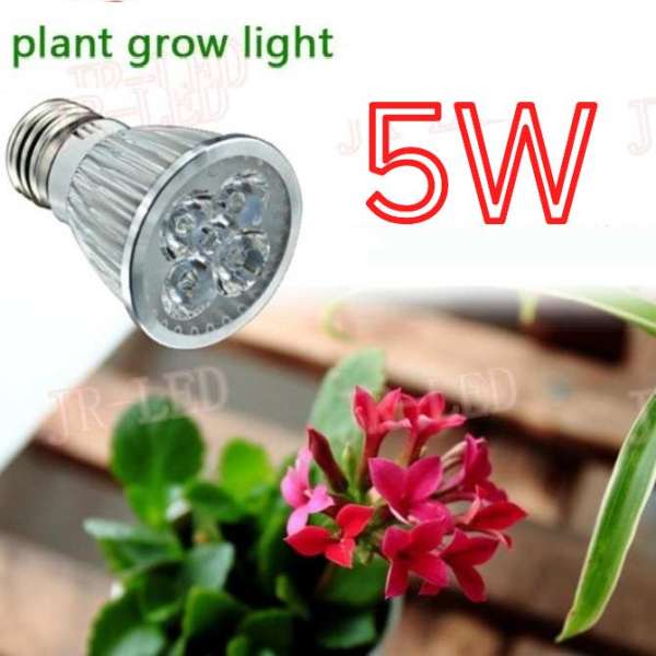 Đèn led trồng cây, giúp cây phát triển trong nhà 5W- 7W vỏ nhôm tản nhiệt cao cấp