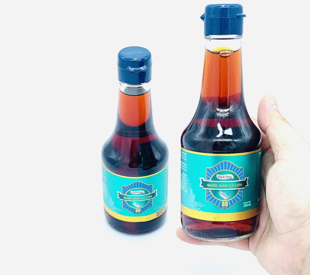 Nước mắm Hạnh Phúc 60 độ đạm chai 250ml