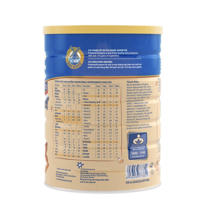 Sữa bột Frisolac Gold 3 1.4kg (Mới)
