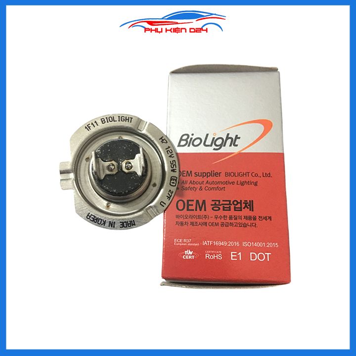 Bóng đèn pha xe hơi Biolight Hàn Quốc mã H7