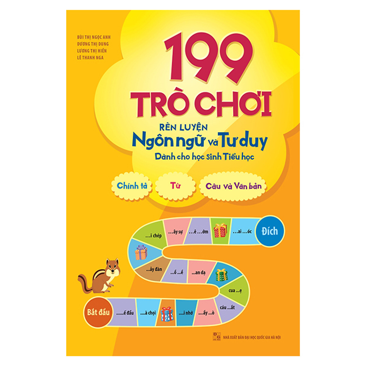 Sách 199 trò chơi rèn luyện ngôn ngữ và tư duy dành cho học sinh tiểu học- nhà sách tri thức việt