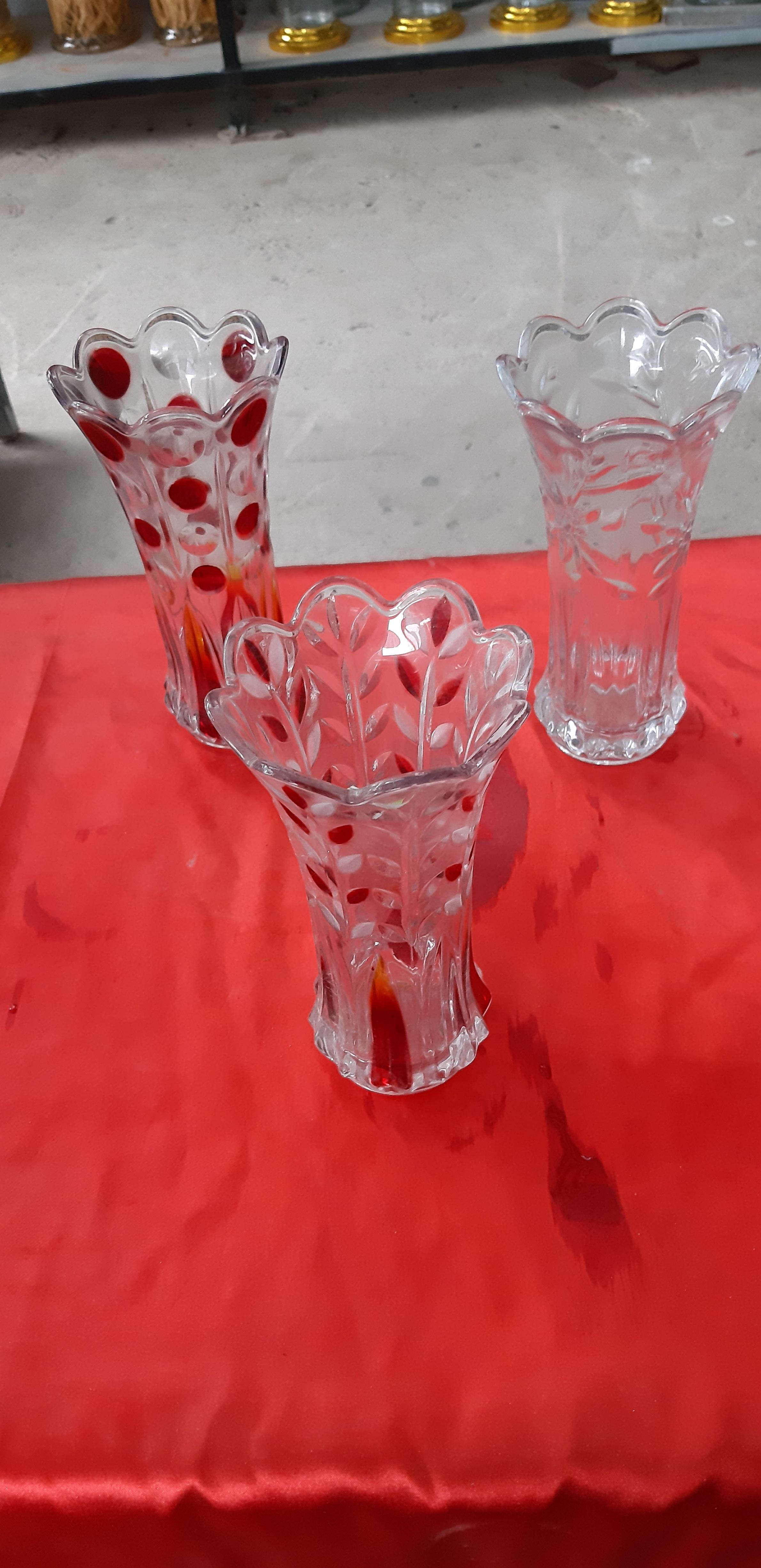 Lọ hoa thủy tinh cao cấp 20cm