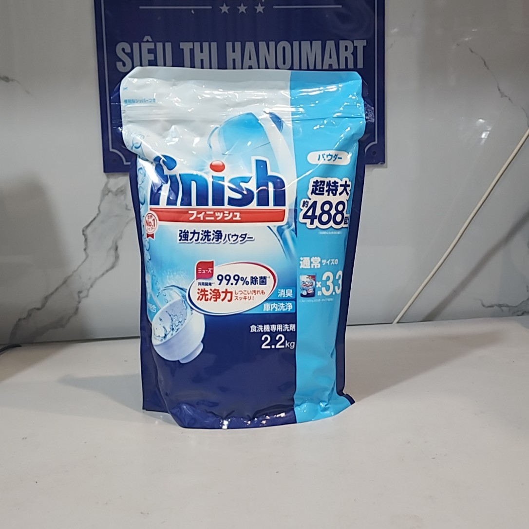 Bột rửa bát finish 2,2kg ( hàng chính hãng )