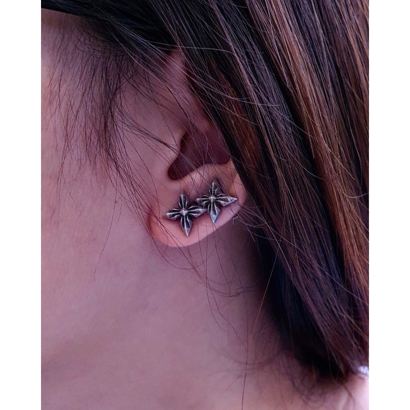 Bông tai bạc 925 Brilliant LDV Earrings