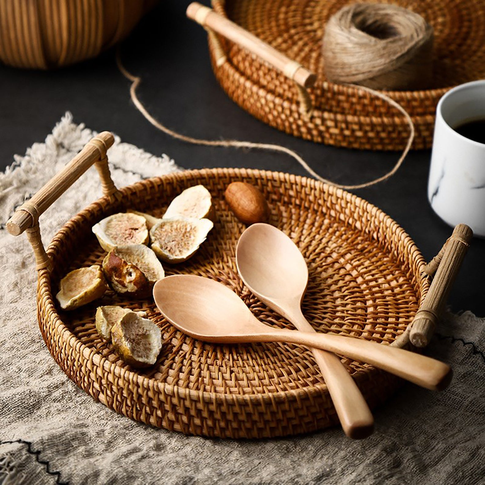Khay mây tre Decor Handmade giá xưởng