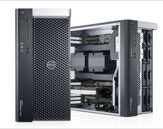 Máy Trạm Dell Precision T7810MT (2x E5-2680v4/32G/256G/M2000)
