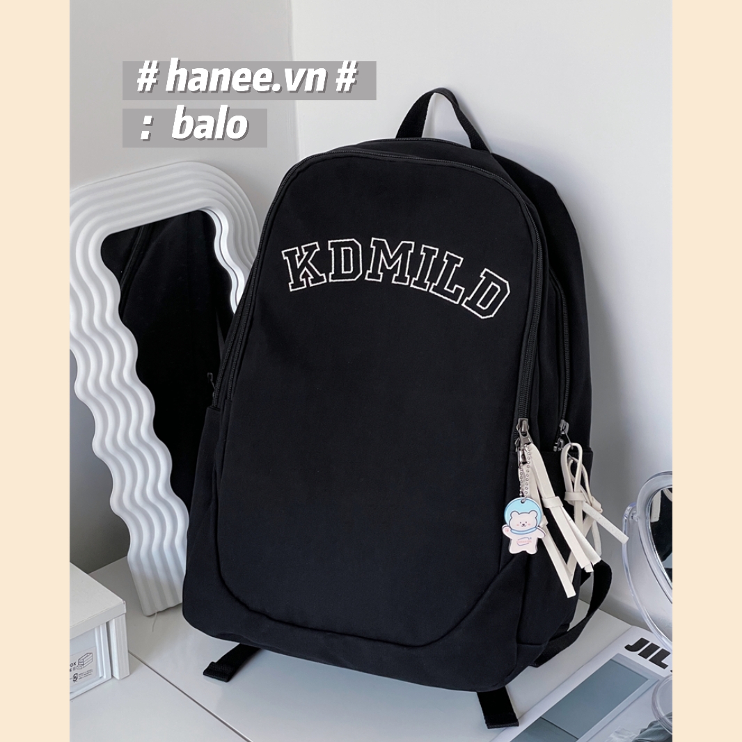 Backpack School Bag Basic ulzzang BL04