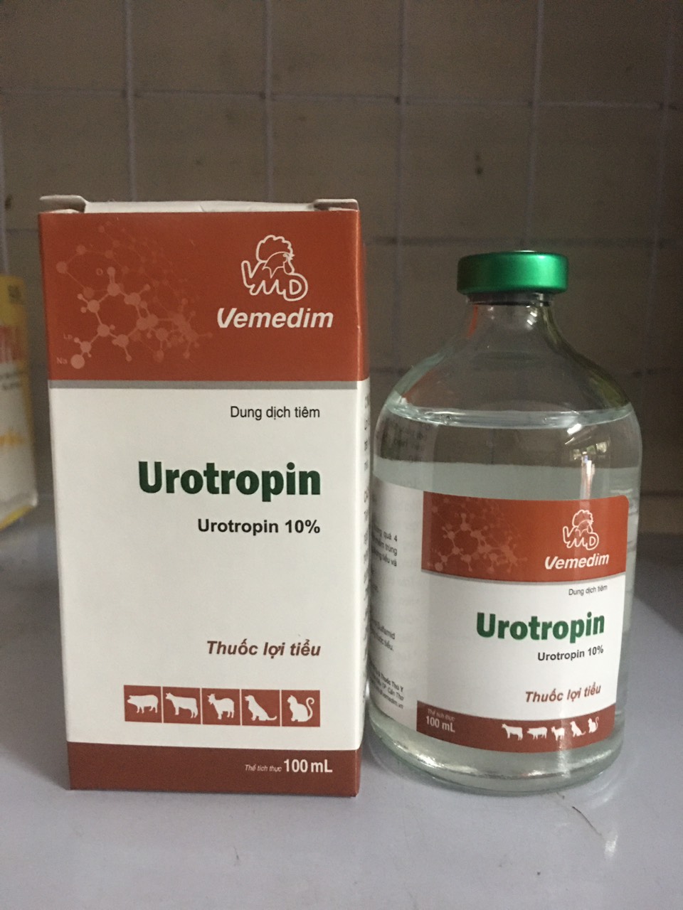 Urotropin 100ml - chỉ dùng trong thú y
