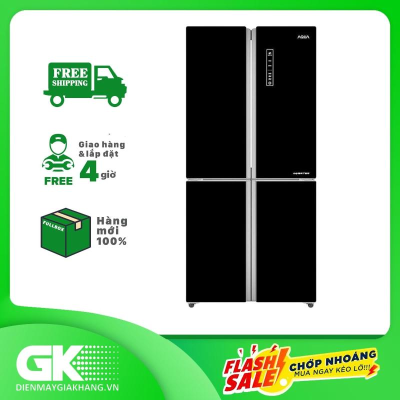 Tủ lạnh Aqua Inverter 456 lít AQR-IG525AM GB