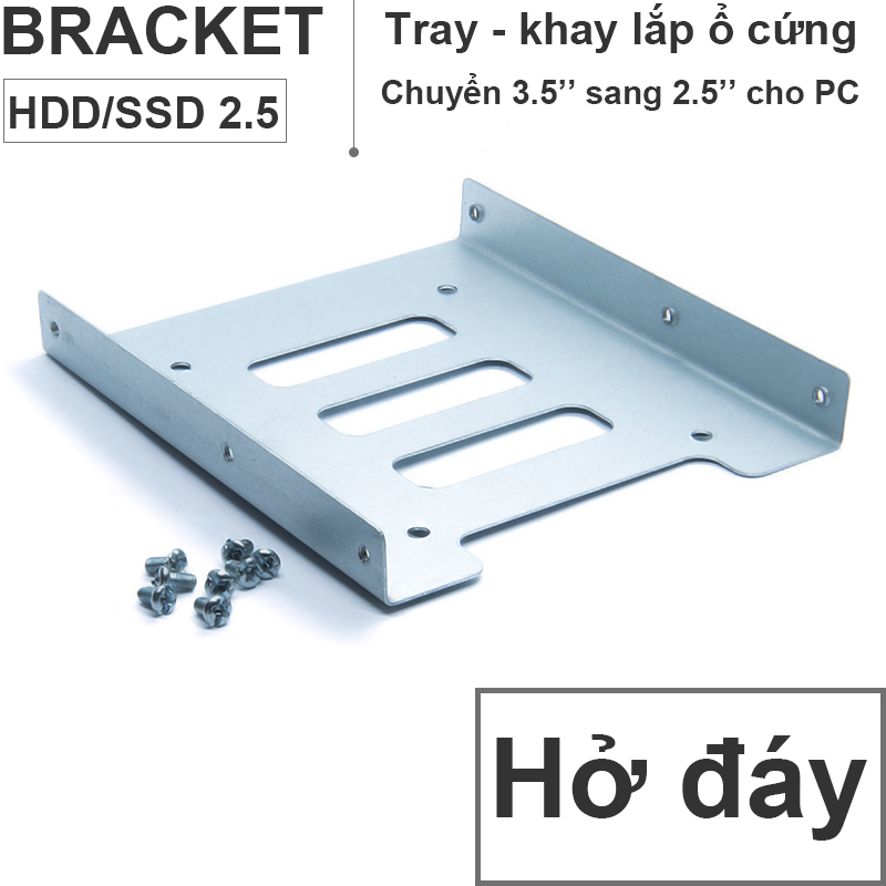 Valuegist 2.5" to 3.5" Internal SSD/HDD Mounting Kit, Metal Bracket Adapter